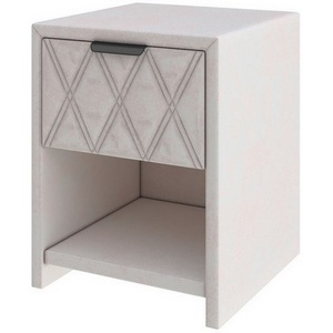 Изображение товара PROxSON Тумба Side (Ткань: Велюр Teddy Жемчужный) 44x45