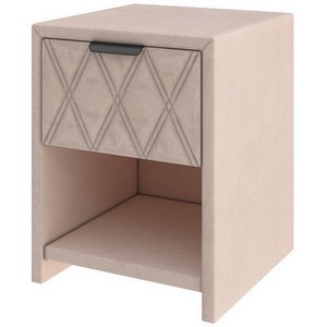 Изображение товара PROxSON Тумба Side (Ткань: Велюр Teddy Тауп) 44x45