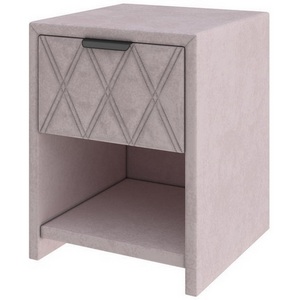 Изображение товара PROxSON Тумба Side (Ткань: Велюр Teddy Лунный) 44x45