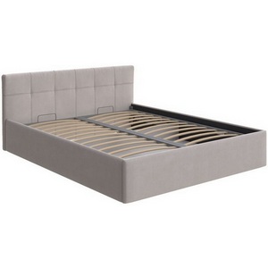 Изображение товара PROxSON Кровать Domo с бельевым ящиком (Ткань: Рогожка Тетра Бежевый) 90x200