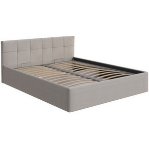 Изображение товара PROxSON Кровать Domo с бельевым ящиком (Ткань: Рогожка Savana Milk (молочный)) 160x200