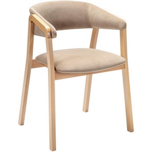 Изображение товара Кресло Dalia Soft Beige/Натур R-Home арт.400012510h_diagbeige_natur