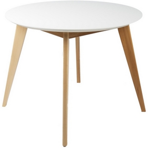 Изображение товара Стол Лунд д.860 Белый R-Home 40033007h_бел (круглая столешница, 4 ножки)