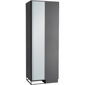 Изображение товара Шкаф угловой универсальный City графит с зеркалом R-Home арт.4010551031h