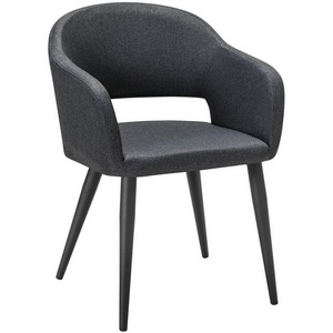 Изображение товара Кресло R-Home Oscar тёмно-серый/черный