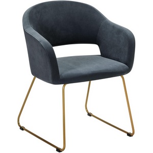 Изображение товара Кресло Oscar Diag grey/Линк золото R-Home арт.410118144h_Diag grey