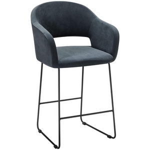 Изображение товара Кресло полубар Oscar Diag grey/Линк R-Home арт.410118145h_Diaggrey_черн_ПБ