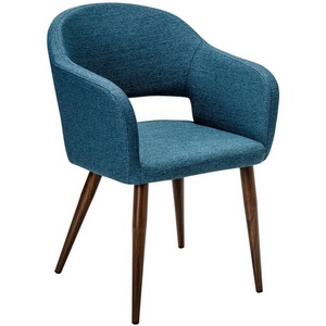 Изображение товара Стул R-Home Oscar Сканди Блю Арт Темный Орех