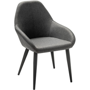 Изображение товара Кресло Kent темно-серый/черный R-Home арт.410119130h_ТмСер_черн