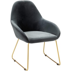 Изображение товара Кресло Kent Diag grey/Линк золото R-Home арт.410119144h_Diaggrey_золото_линк