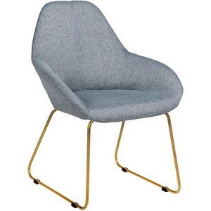 Изображение товара Стул R-Home Kent Грей/Линк Золото