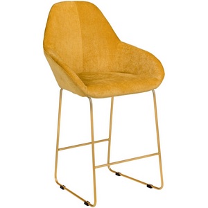 Изображение товара Стул полубар R-Home Kent Жёлт/Линк Золото