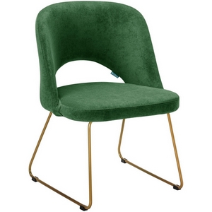 Изображение товара Кресло Lars зелёный/Линк золото R-Home арт.410120104h_green grass_золото