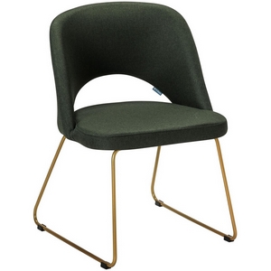 Изображение товара Стул Lars тёмно-зеленый/Линк золото R-Home арт.410120124h_Dark_Green