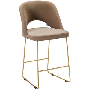 Изображение товара Стул полубар Lars Diag beige/Линк золото R-Home арт.410120136h_Diag beige_золото_ПБ