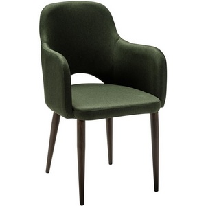 Изображение товара Кресло Ledger темно-зеленый/т. орех R-Home арт.410124122h_Dark_Green_т.орех