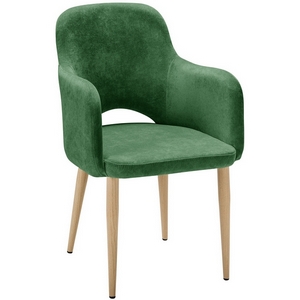 Изображение товара Стул Ledger green grass/нат.дуб R-Home арт.410124166h_Green grass_нат.дуб