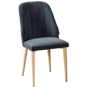 Изображение товара Стул R-Home Alen Diag grey_нат.дуб