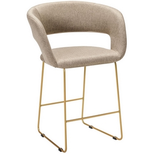 Изображение товара Кресло полубар Hugs beige/Линк золото R-Home арт.410131107h_Beige_золото_ПБ