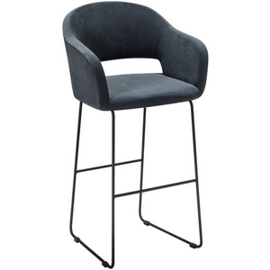 Изображение товара Кресло Бар. Oscar Diag grey/Линк R-Home арт.410218140h_Diag grey_черн_БАР