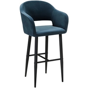 Изображение товара Кресло Бар.Oscar Diag blue/черный R-Home арт.410218162h_Diag blue_черн_БАР