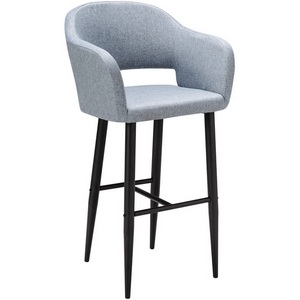 Изображение товара Стул барный R-Home Oscar Сканди Грей/Черный