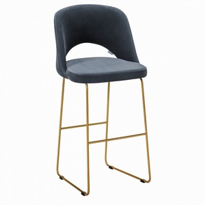 Изображение товара Стул Бар. Lars Diag grey/Линк золото R-Home арт.410220131h_Diag grey_золото_БАР