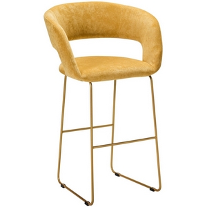 Изображение товара Кресло Бар. Hugs желтый/Линк золото R-Home арт.410231132h_sun_золото_БАР