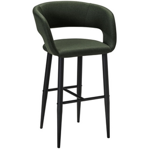 Изображение товара Кресло Бар.Hugs тёмно-зеленый/черный R-Home арт.410231133h_Dark_Green_черн_БАР