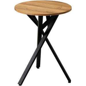 Изображение товара Стол R-Home журнальный R-Home Flora R Шерман коньяк (круглая столешница, 3 ножки)