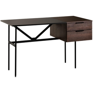 Изображение товара Стол письменный с ящиком Newton Гладстоун табак R-Home 410309711h (прямоугольная столешница, 4 ножки)