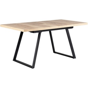 Изображение товара Стол R-Home Пеле раздвижной 120-160 Галифакс Натур/Бабочка