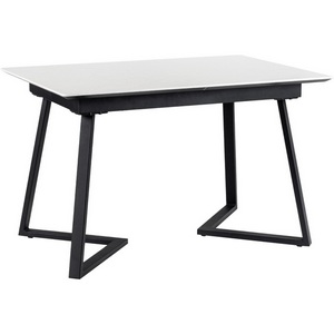 Изображение товара Стол R-Home Роналдо раздвижной 120-160 Светлый мрамор/Бабочка