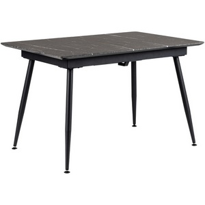 Изображение товара Стол R-Home Месси раздвижной 120-160 Темный мрамор/Бабочка