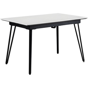 Изображение товара Стол R-Home Диего раздвижной 140-180 Светлый мрамор/Бабочка