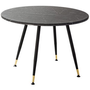 Изображение товара Стол Месси D110 мрамор графит R-Home 41042710h_R_мргр (круглая столешница, 4 ножки)