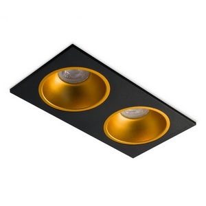 Изображение товара Встраиваемый светильник DIP 2 Black/Gold RAUMBERG Dip Dip2BkGd