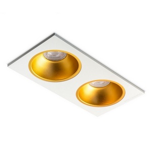 Изображение товара Встраиваемый светильник DIP 2 White/Gold RAUMBERG Dip Dip2WhGd