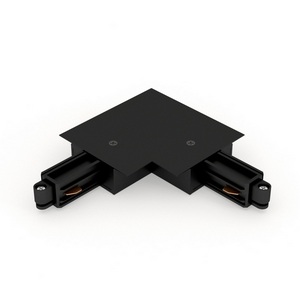 Изображение товара Соединитель-коннектор угловой для встраиваемого трека Black RAUMBERG KTK2LBk