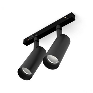Изображение товара Трековый светильник LED 48V магнитный 16V 48W RAUMBERG MGSPOT2X8 Bk 3000K