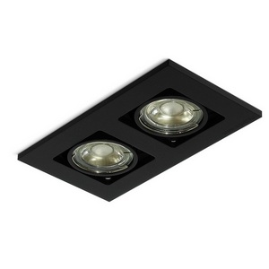 Изображение товара Встраиваемый светильник Black (KT 16DG-2) RAUMBERG Quader Quader2Bk