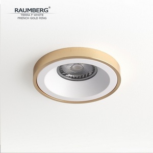 Изображение товара Встраиваемый светильник Raumberg Terra F TerraFWh\FGd White\French Gold