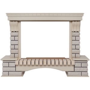 Изображение товара Портал для электрокамина RealFlame Country 33 WT (200191)