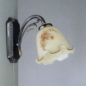 Изображение товара Бра с выключателем A.2288/1 Reccagni Angelo 2288 A 2288/1 с цветами