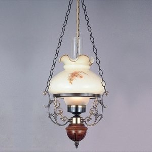 Изображение товара Подвесной светильник под старину в виде керосиновой лампы L.2400M Reccagni Angelo 2400 L 2400M