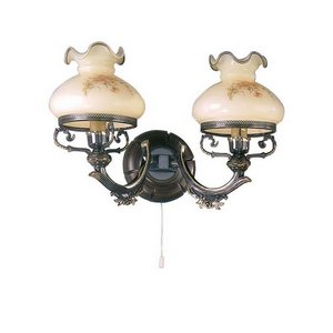 Изображение товара Бра с выключателем A.2812/2 Reccagni Angelo 2812 A 2812/2 с цветами