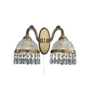 Изображение товара Бра с выключателем A.6200/2 Reccagni Angelo 6200 A 6200/2 с подвесками