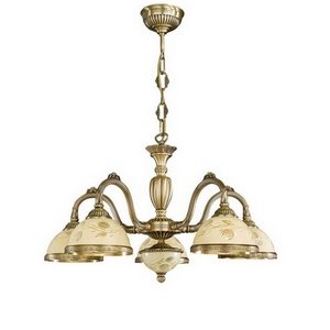 Изображение товара Подвесная люстра L.6208/5 Reccagni Angelo 6208 L 6208/5 листья