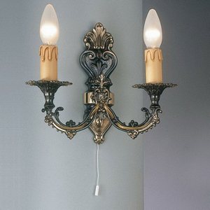 Изображение товара Бра с выключателем A.628/2 Reccagni Angelo 628 A 628/2 подсвечник