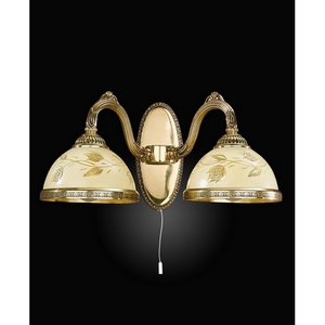 Изображение товара Бра с выключателем A.6308/2 Reccagni Angelo 6308 A 6308/2 листья